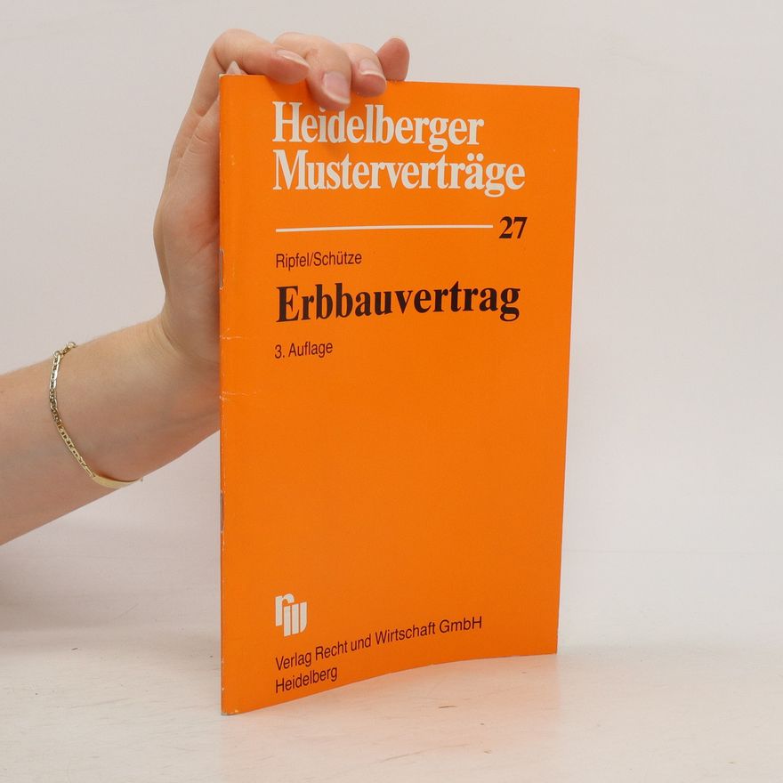 Franz Ripfel Erbbauvertrag