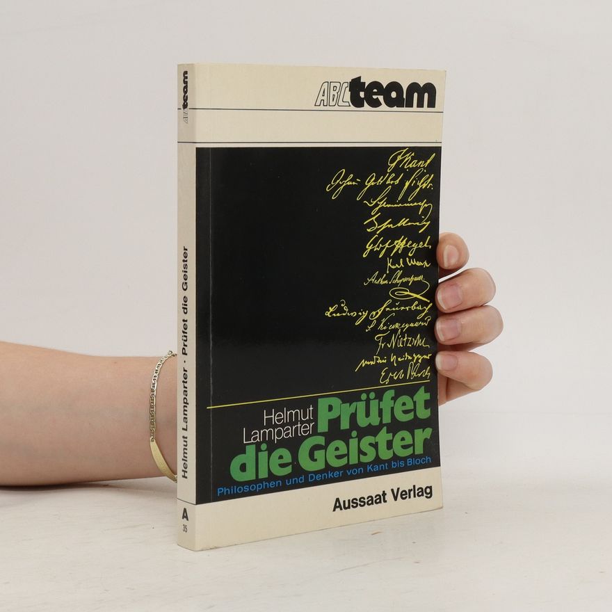 Helmut Lamparter Prüfet die Geister