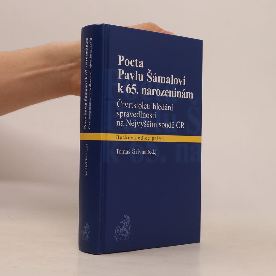 Pavel Šámal Pocta Pavlu Šámalovi k 65. narozeninám