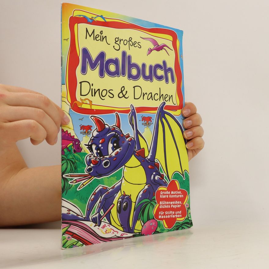Autorenkollektiv Mein großes Malbuch. Dinos und Drachen