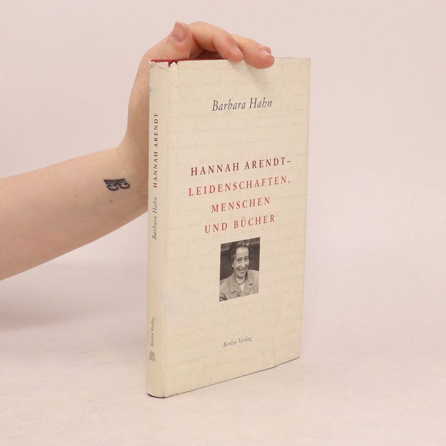 Barbara Hahn Hannah Arendt