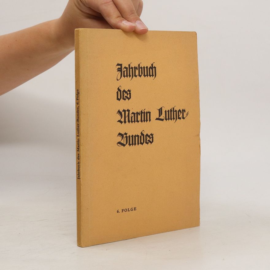 Autorenkollektiv Jahrbuch des Martin Luther Bundes