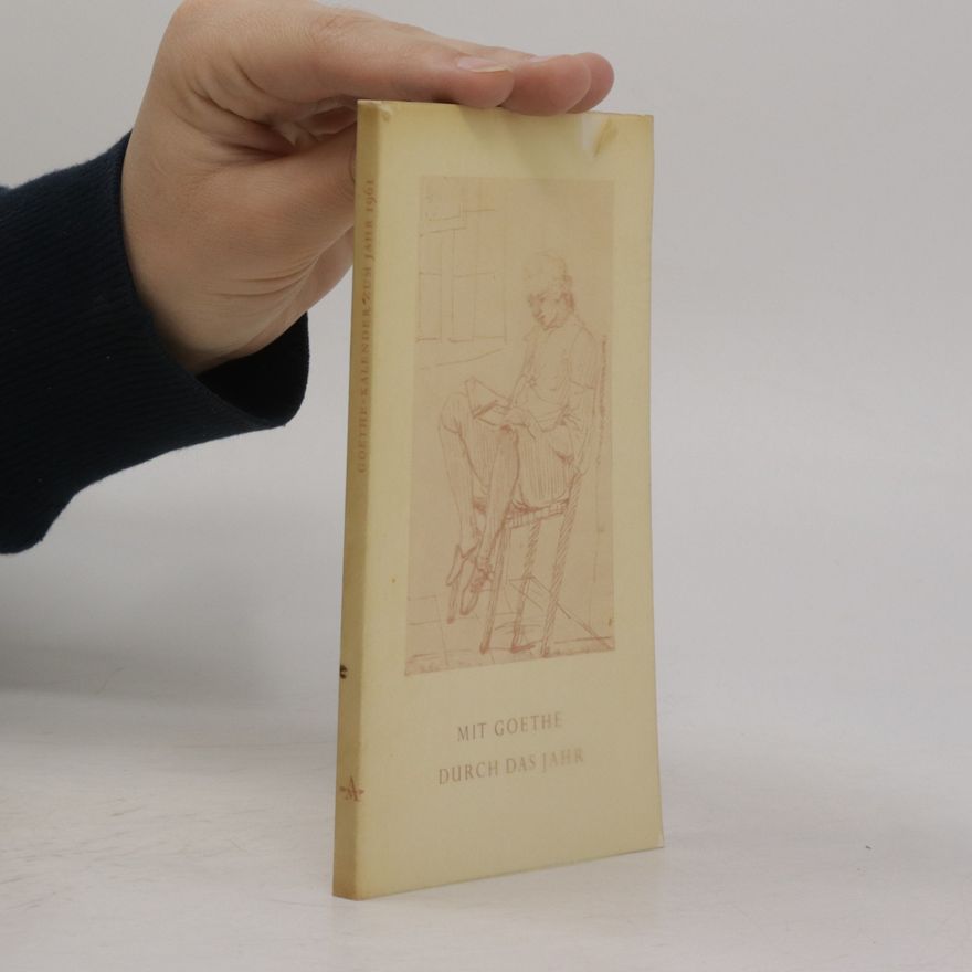 Peter Boerner Mit Goethe durch das Jahr