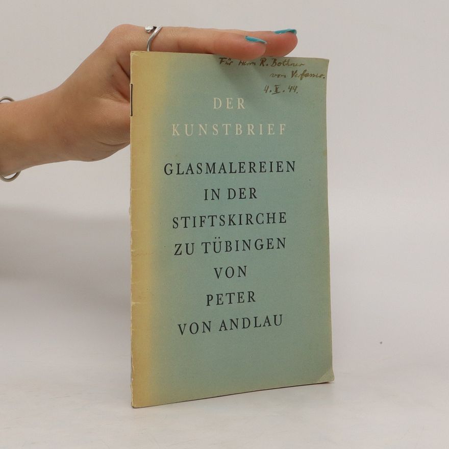 Peter von Andlau Der Kunstbrief
