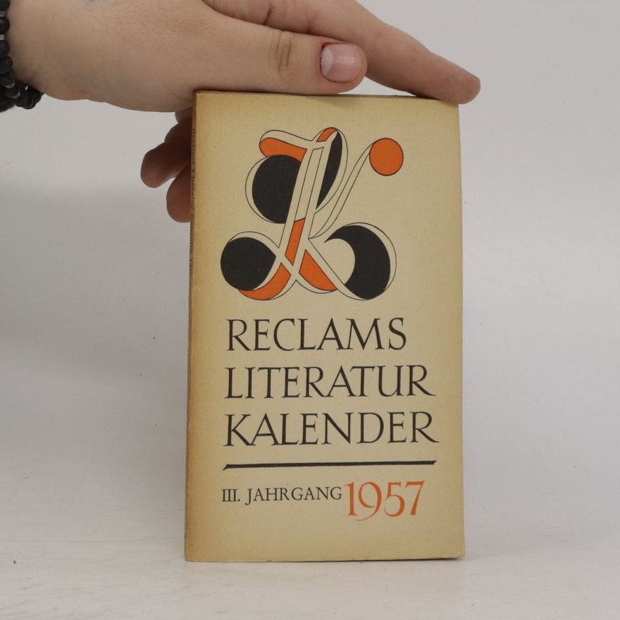 Autorenkollektiv Reclams literatur Kalender 1957