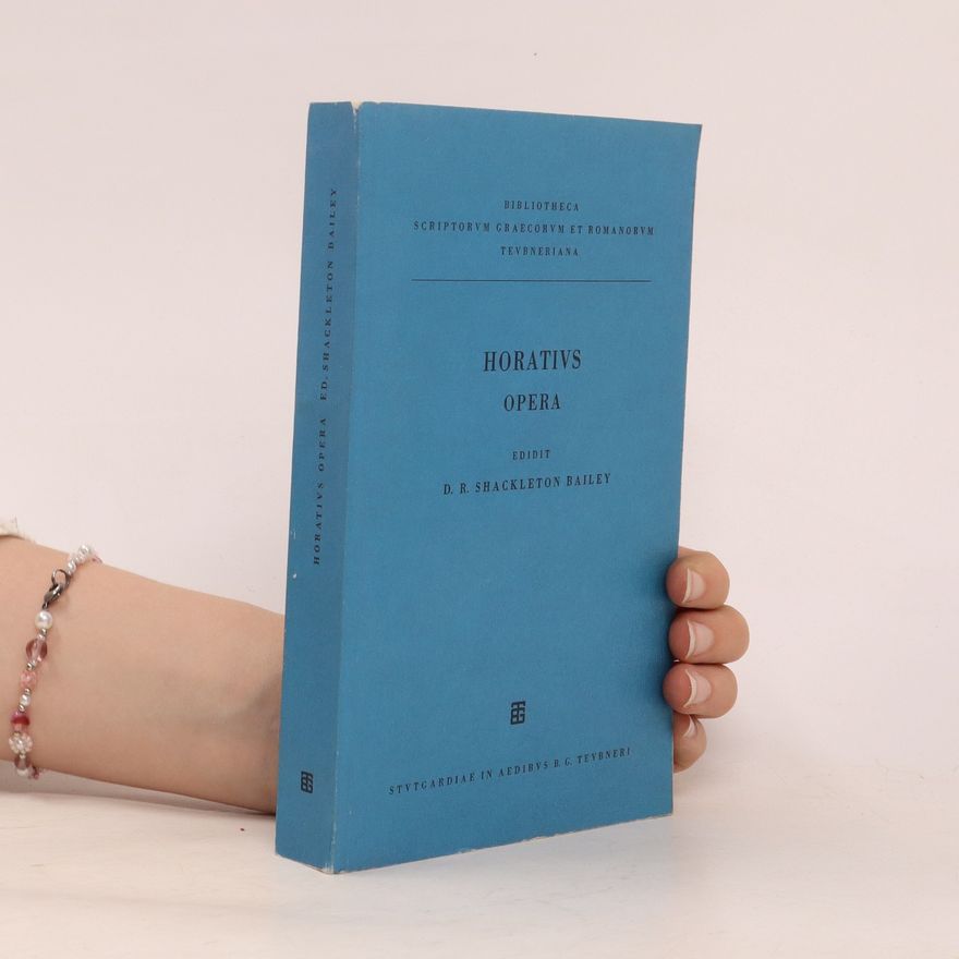 Collectif d'auteurs Horatius Opera