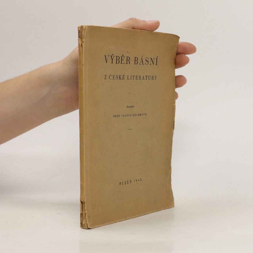 Vlasta Doubková Výběr básní z české literatury