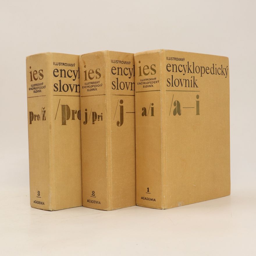 Various authors Encyklopedický slavník 1.-3. svazek