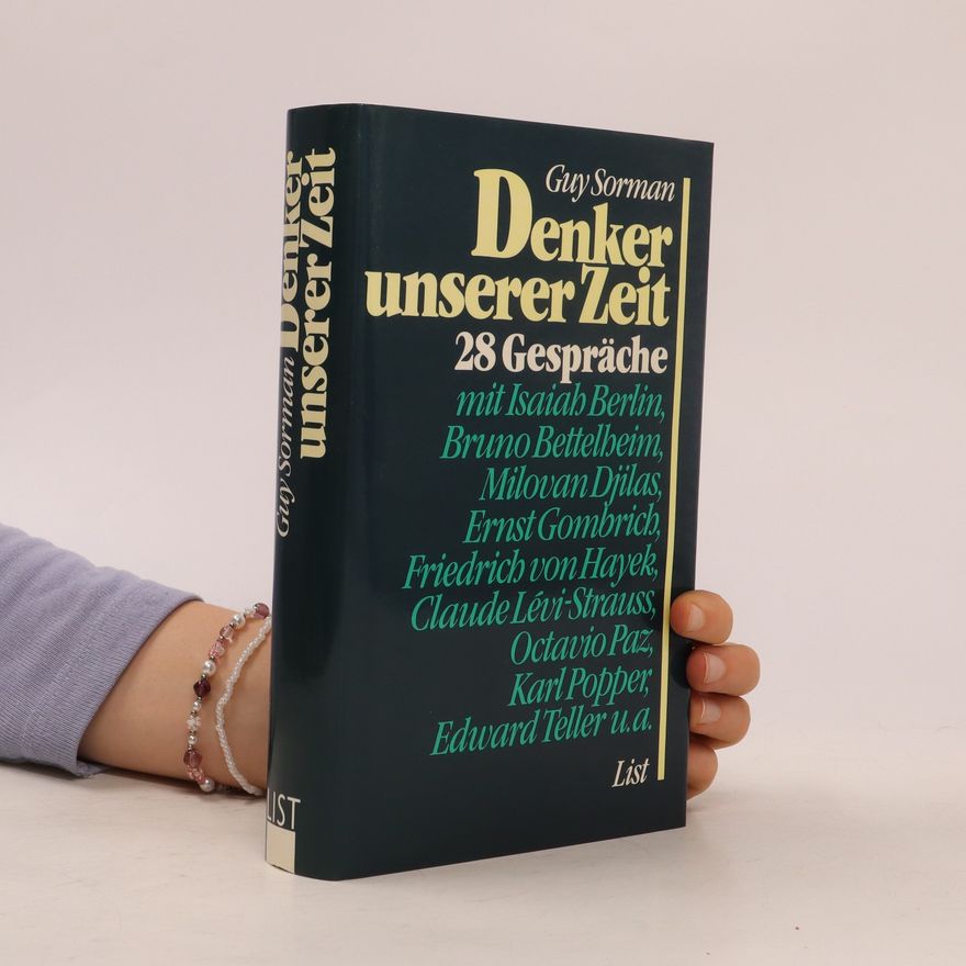 Guy Sorman Denker unserer Zeit