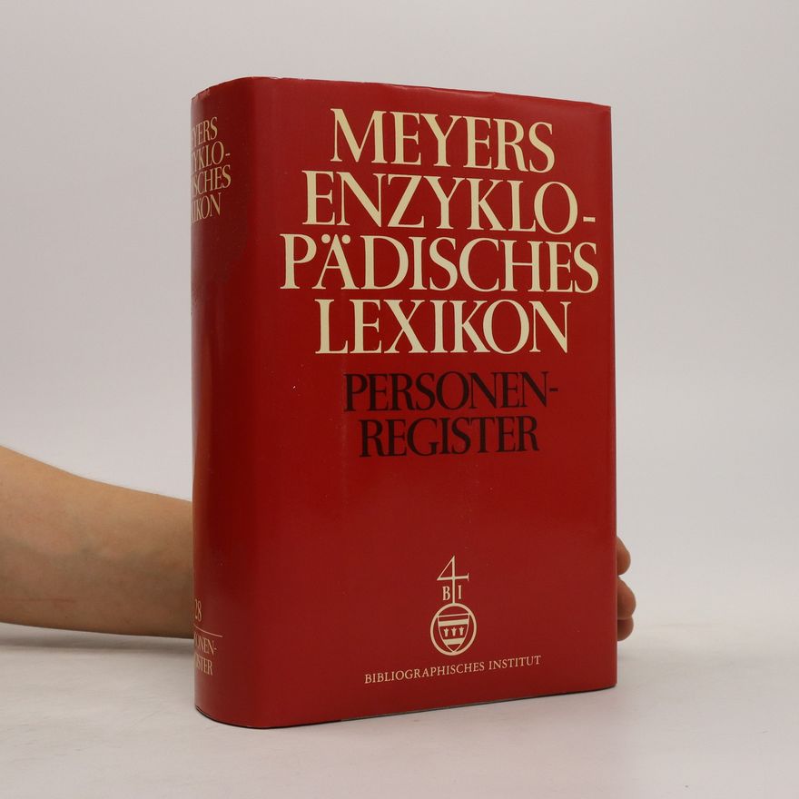 Autorenkollektiv Meyers Enzyklopädisches Lexikon Personenregister