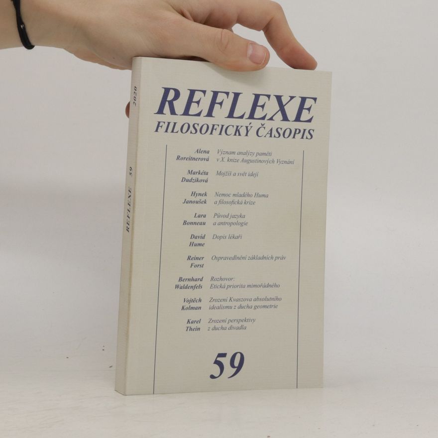 Autorenkollektiv Reflexe. Filosofický časopis 59