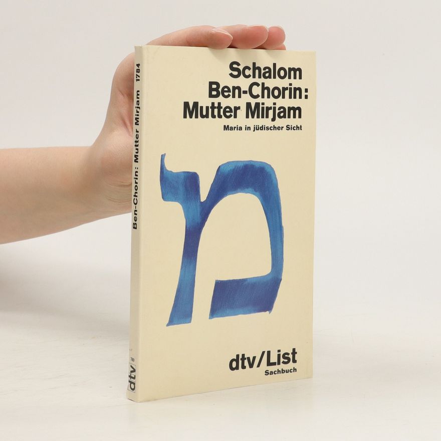 Schalom Ben-Chorin Mutter Mirjam