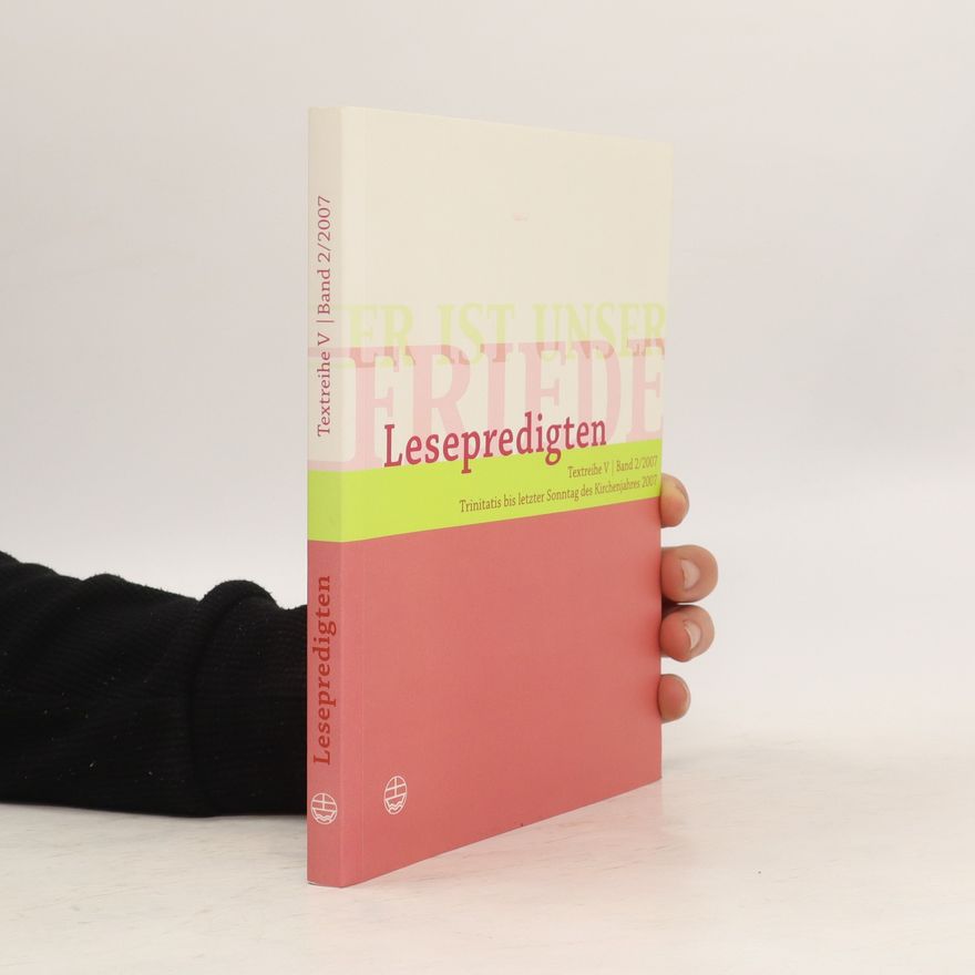 Autorenkollektiv Lesepredigten, Textile V Band 2/2007