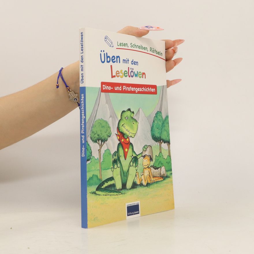 Kolektiv autorů Üben mit den Leselöwen. Dino- und Piratengeschichten