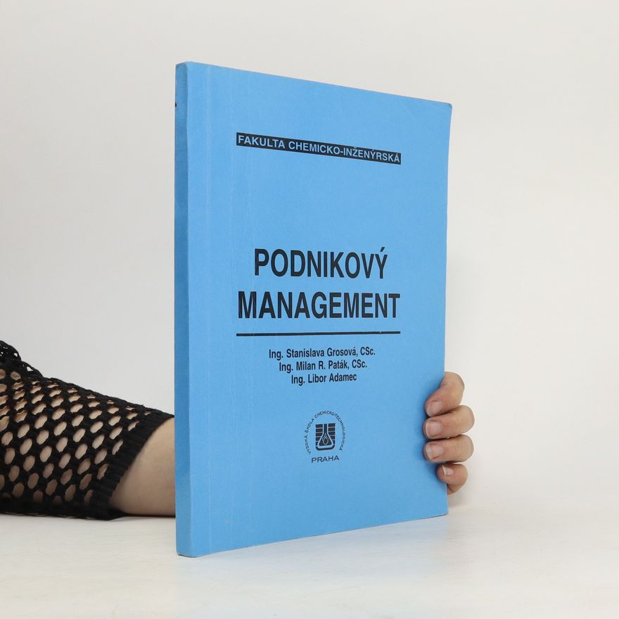 Stanislava Grosová Podnikový management