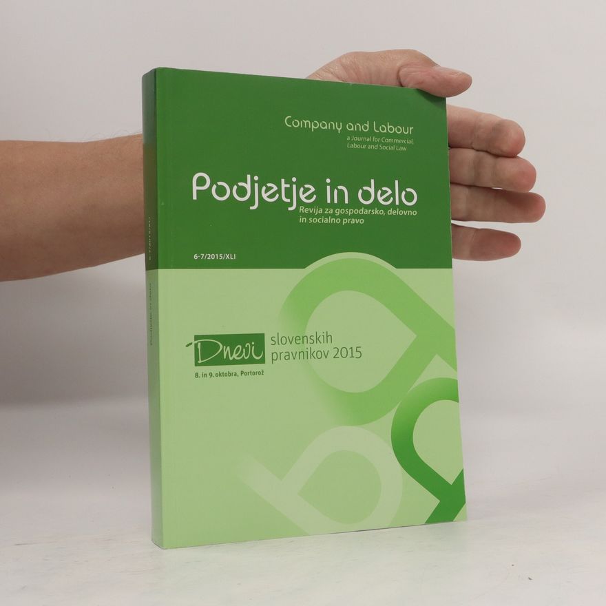 Kolektiv autorů Podjetje in delo
