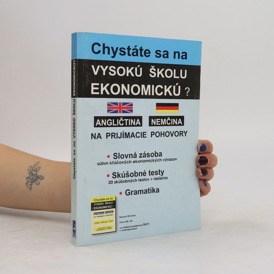 Kolektiv autorů Chystáte sa na vysokú školu ekonomickú?