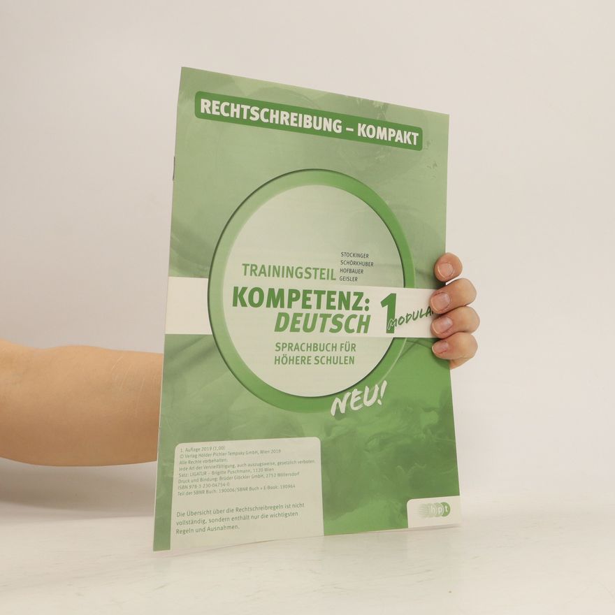 Autorenkollektiv Kompetenz Deutsch: 1 Trainingsteil.