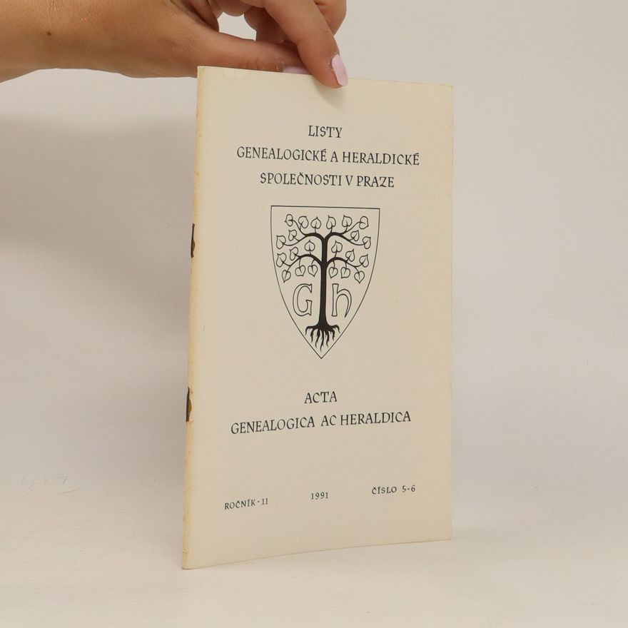 Autorenkollektiv Listy genealogické a heraldické společnosti v Praze. Ročník 11, číslo 5-6