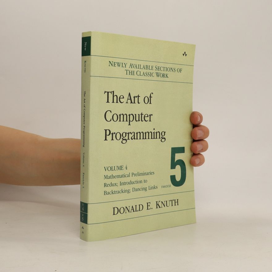 Donald Ervin Knuth The Art of Computer Programming. Volume 4. Fascicle 5
