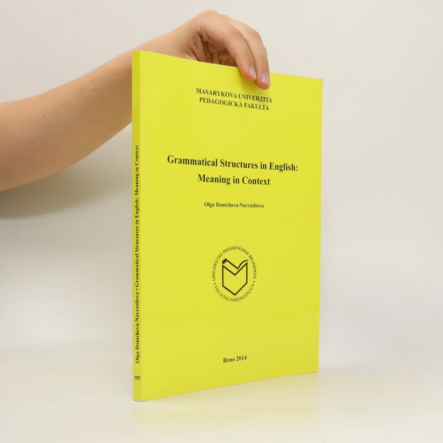 Olga Dontcheva-Navratilova Grammatical Structures in English