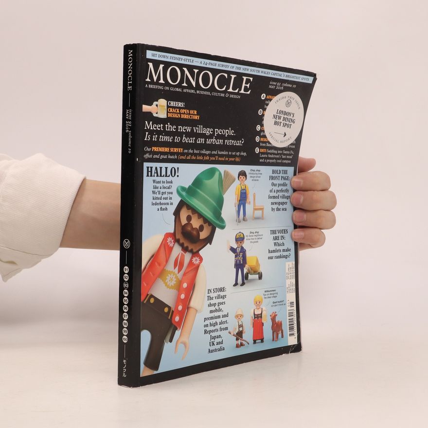 Autorenkollektiv Monocle Issue 93. Volume 10. May 2016