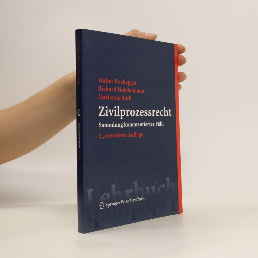 Walter Buchegger Zivilprozessrecht