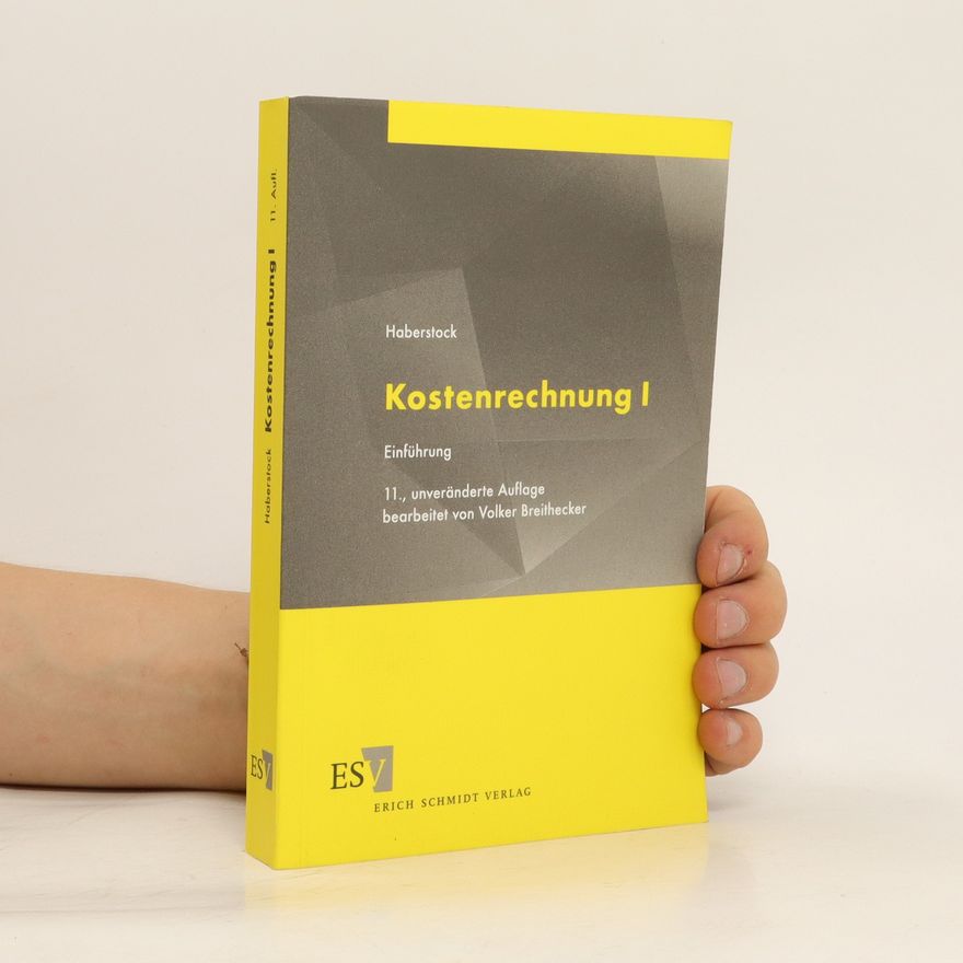 Lothar Haberstock Kostenrechnung I.