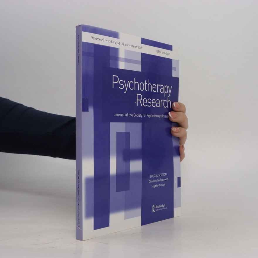 Various authors Psychotherapy Research 28, 1-2