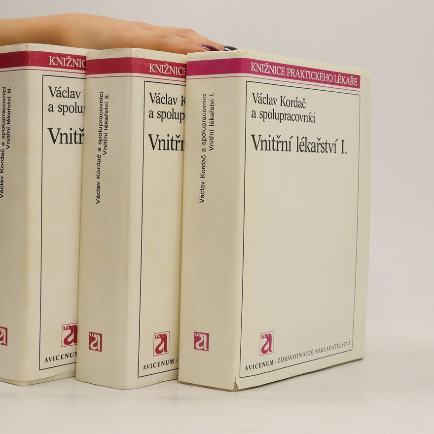 Václav Kordač Vnitřní lékařství. Díly I.-III.
