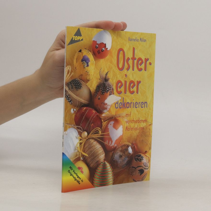 Kornelia Milan Ostereier dekorieren mit verschiedenen Materialien