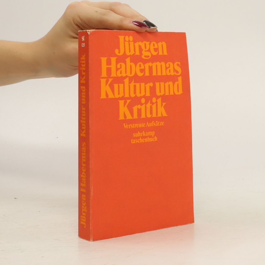 Jürgen Habermas Kultur und Kritik