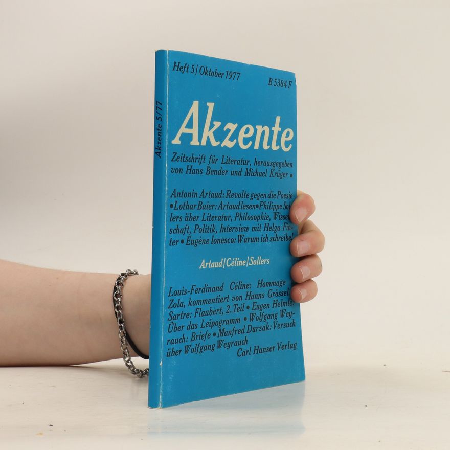Autorenkollektiv Akzente. Heft 5, Oktober 1977