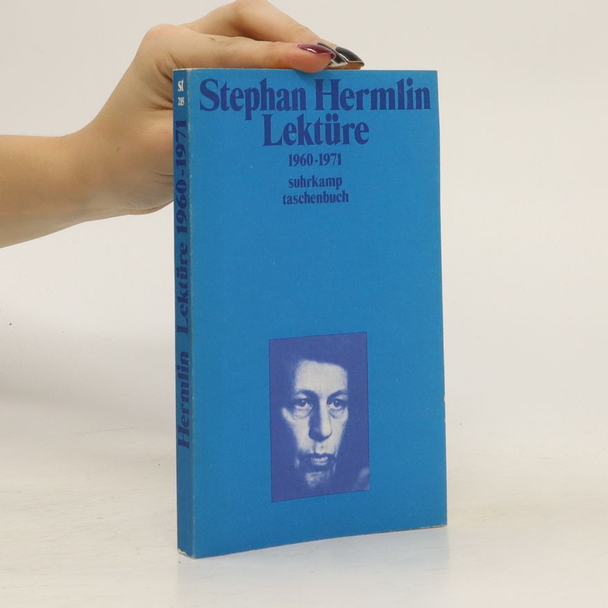 Stephan Hermlin Lektüre