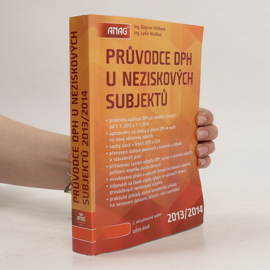 Lydie Musilová Průvodce DPH u neziskových organizací