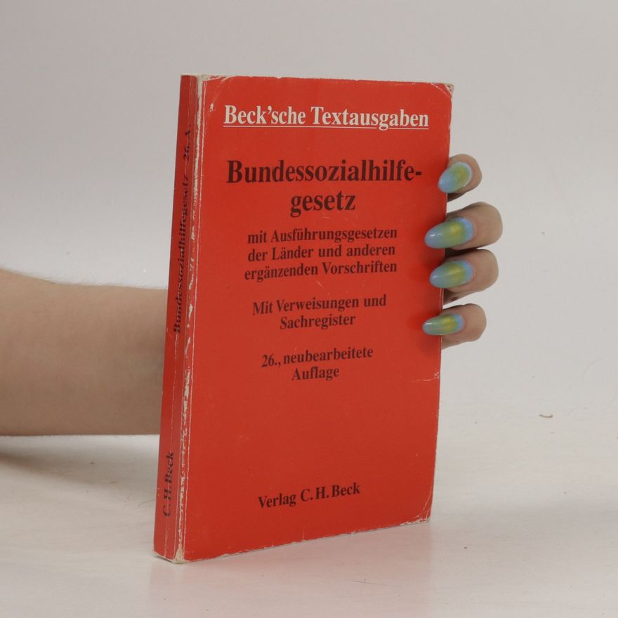 Kolektiv autorů Bundessozialhilfegesetz