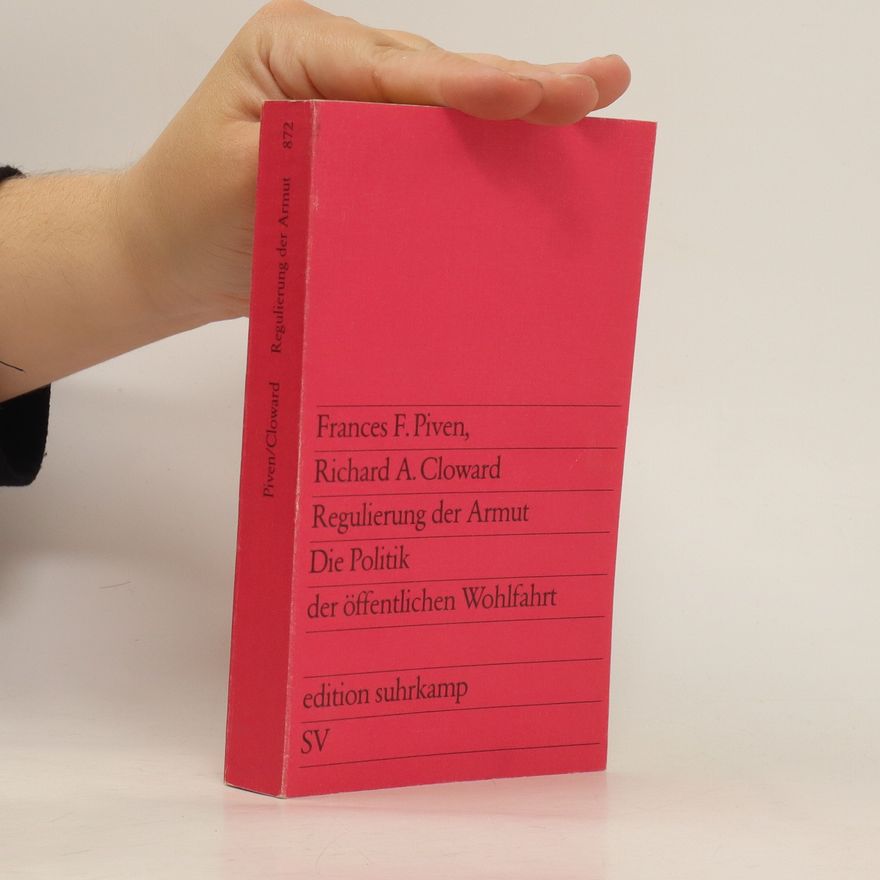 Frances Fox Piven Regulierung der Armut
