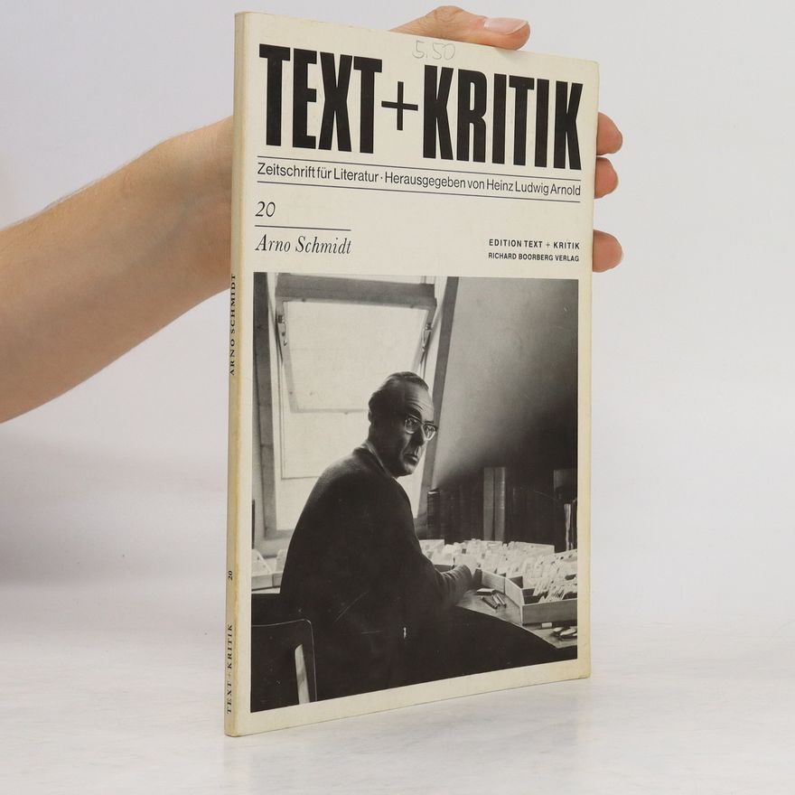 Various authors Text + kritik. Heft 20