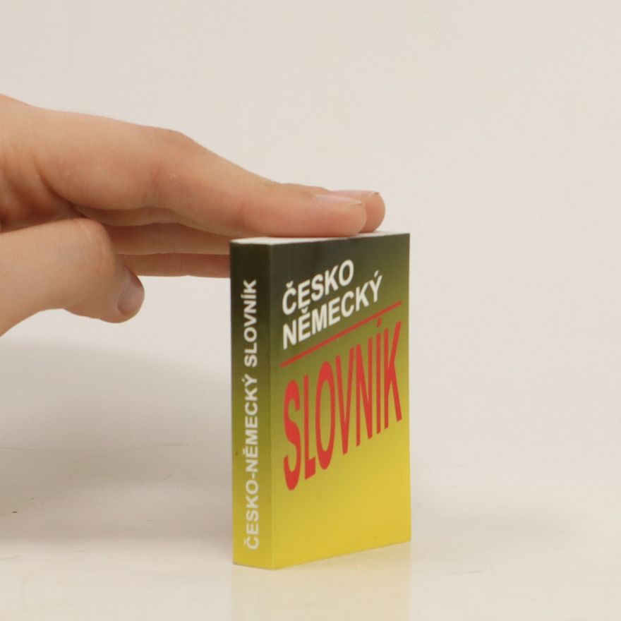 Vladimíra Bičíková Česko-německý slovník = Tschechisch-deutsches Wörterbuch : obsahuje 7000 hesel