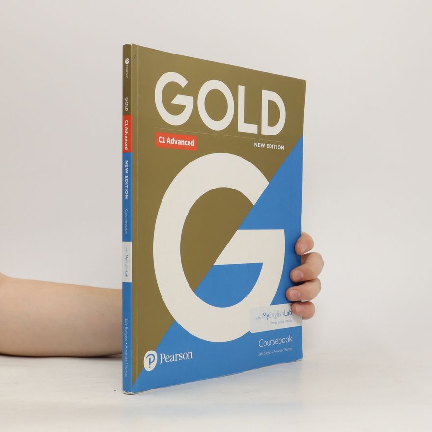 Sally Burgess Gold C1 Advanced New Edition Coursebook and MyEnglishLab Pack