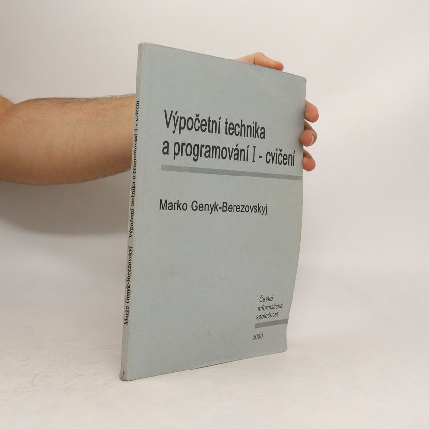 Marko GenykBerezovskyj Výpočetní technika a programování I - cvičení