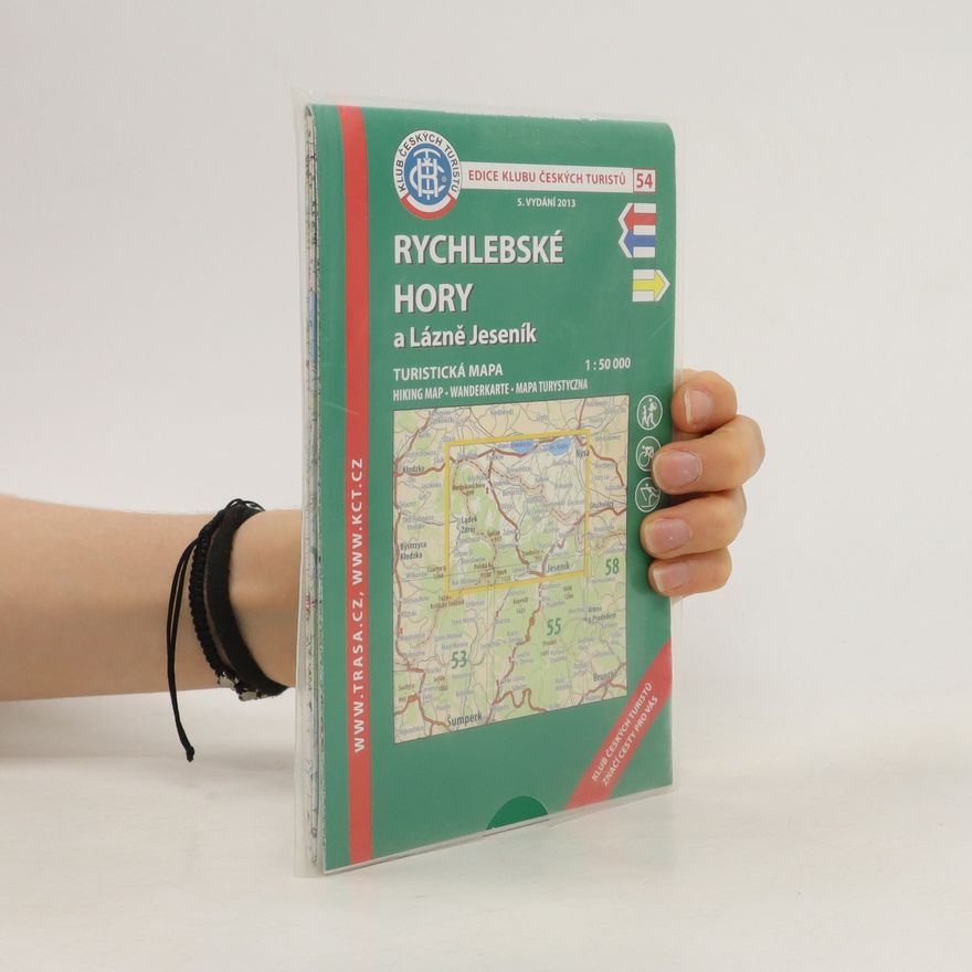 Klub českých turistů ( ) Rychlebské hory a Lázně Jeseník turistická mapa 1:50 000 Lázně Jeseník