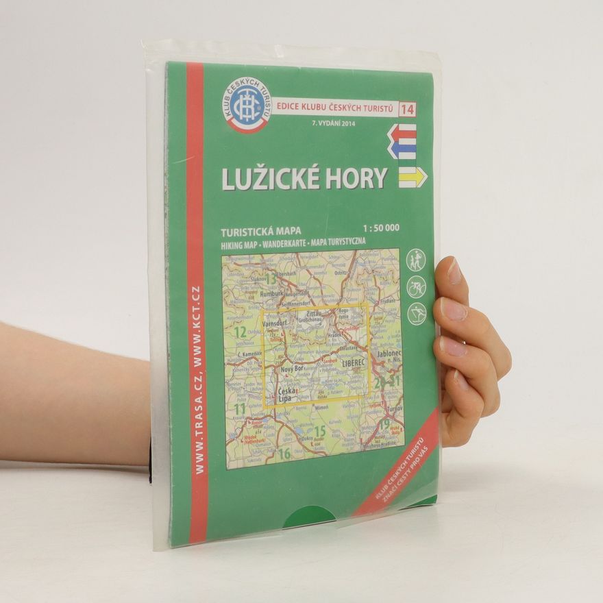 Kolektiv autorů Lužické hory turistická mapa 1:50 000