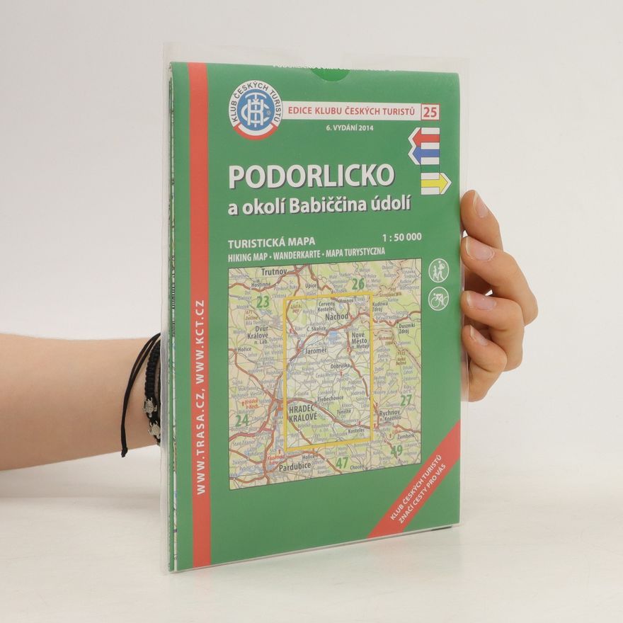 Kolektív autorov Podorlicko a okolí Babiččina údolí turistická mapa 1:50 000