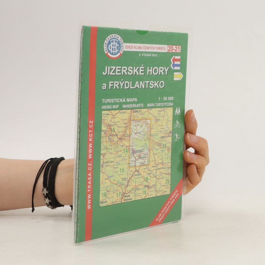 Kolektiv autorů Jizerské hory a Frýdlantsko turistická mapa 1:50 000