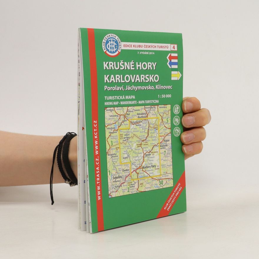 Kolektiv autorů Krušné hory Karlovarsko - turistická mapa 1:50 000