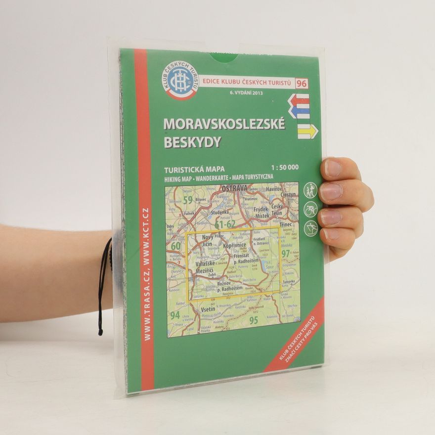 Kolektiv autorů Moravskoslezské Beskydy turistická mapa 1:50 000