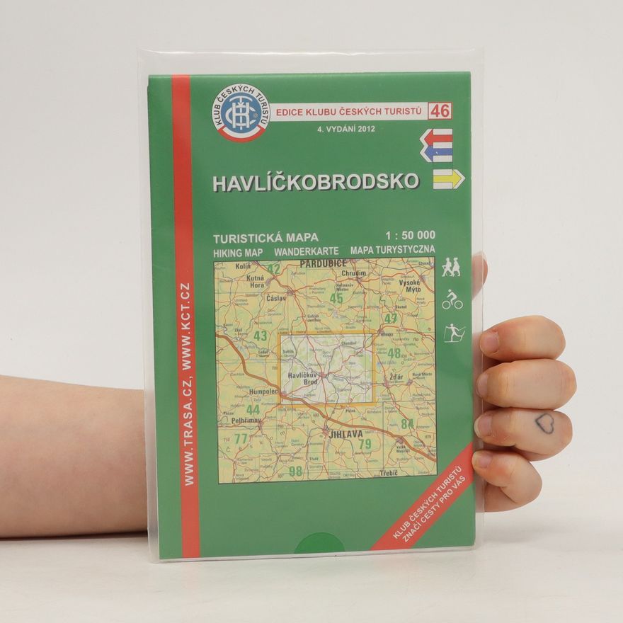 Autorenkollektiv Havlíčkobrodsko turistická mapa 1:50 000