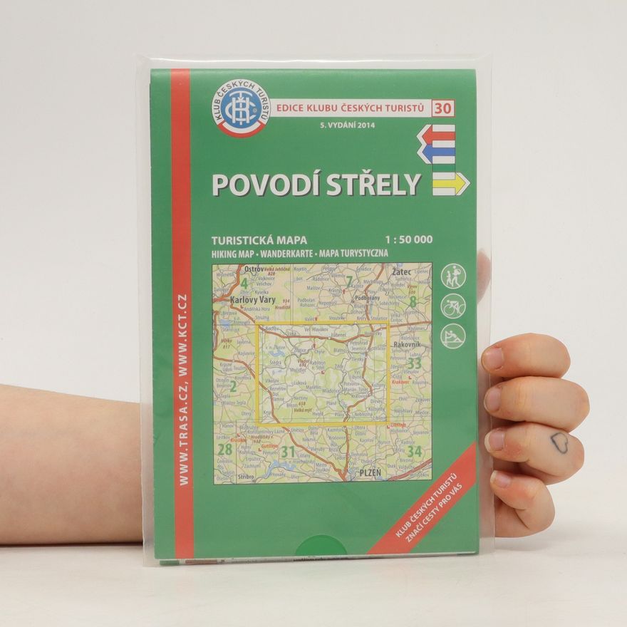 Autorenkollektiv Povodí Střely turistická mapa 1:50 000