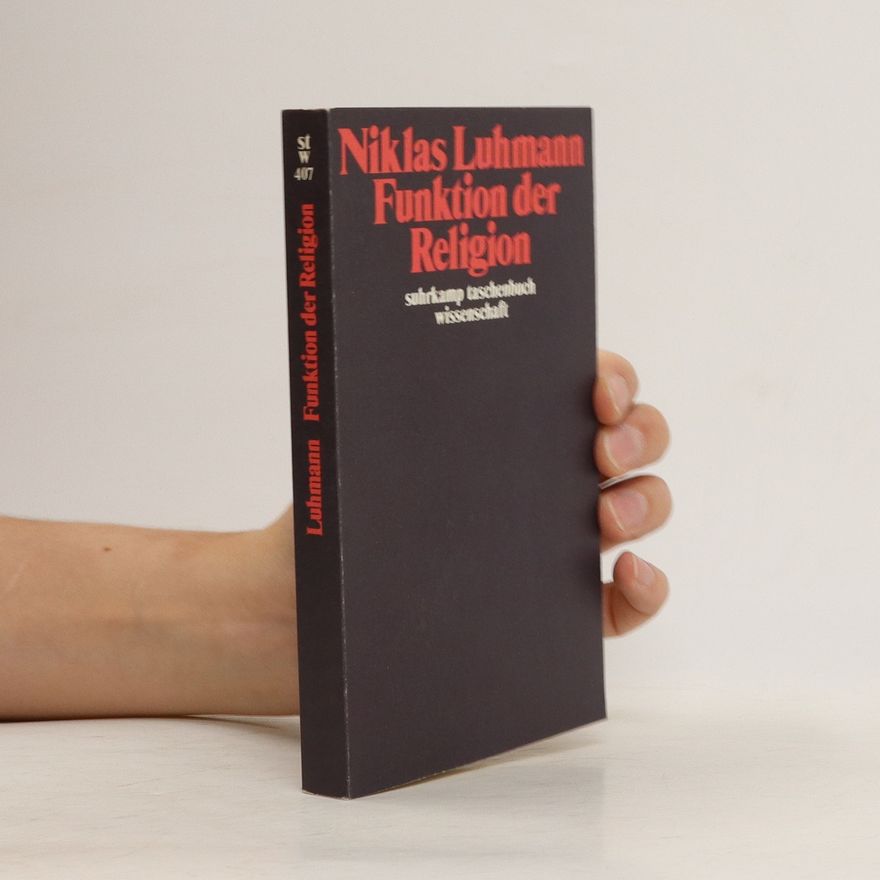 Niklas Luhmann Funktion der Religion